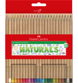 Naturals Colour Pencils Pack of 24